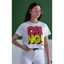 Velmora Fashion Unisex Oversize 24/1 Penye Dtf Baskılı Tişört - DTF118