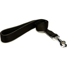 Indispensablely Köpek Gezdirme Kayışı 1,5 cm x 115 cm Siyah