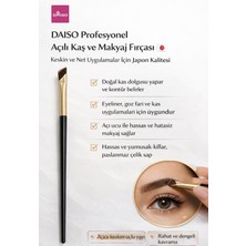 Daiso Daıso Profesyonel Açılı Kaş ve Eyeliner Fırçası – Japon Kalitesi
