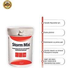 Indispensablely Animari Stormmix 100 gr Kanatlı Hayvanlar Için Suda Çözünür Multivitamin Amino Asit