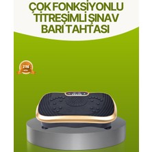 Titreşimli Egzersiz Platformu Evde Fitness ve Kas Güçlendirme