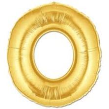 Indispensablely O Harf Folyo Bn Altın Renk 40 Inç