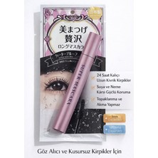 Japon Üretimi Waterproof Super Mascara – 24 Saat Kalıcı Uzun ve Kıvrık Kirpikler (Black)