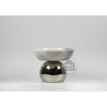 Ege Gross Mermer Kase Gümüş Top Ayak