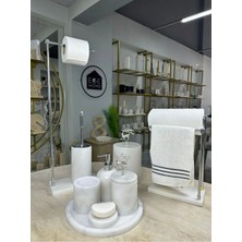 Ege Gross Mermer Banyo Seti- 9 Parça -Mermer Banyo Seti