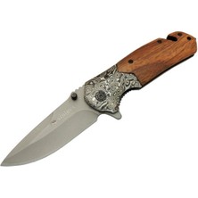 Haps Bugs Cravus Sibirya Kurtarma Çakısı Ahşap S-2008 20,5 cm