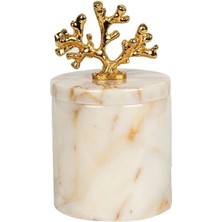 Ege Gross Dekoratif Afyon Şekeri Mermer Pamukluk Gold Mercan Detaylı