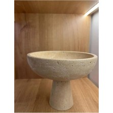 Ege Gross Traverten Mermer  Ayaklı Kase /mermer Kase