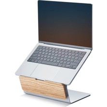 Clue Design Ahşap Dizüstü Bilgisayar Yükselticisi - Macbook Yükseltici Stand