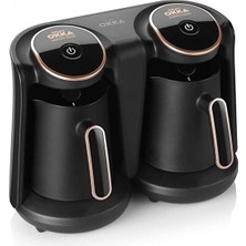 Siyah Bakır Okka Mınıo Duo Türk Kahvesı MAKINESI-OK006 Arzum