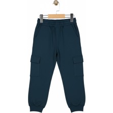 Pandonim Erkek Çocuk Paça Manşetli Tek Kargo Cepli  Eşofman Altı  BGL-ST05224