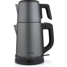Tea Pro KCM331 Inox Çay Makinesi Antrasit King