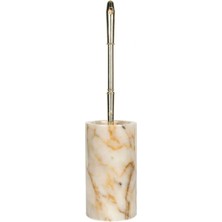 Ege Gross Afyon Şekeri Renk Altın Detaylı Mermer Tuvalet Fırçası