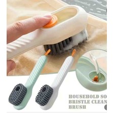 Layla Copper Çok Amaçlı Deterjan Hazneli Pratik El Temizlik Fırçası Ayakkabı Fırçası Koltuk Leke Fırçası