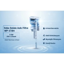 Sobo Şelale Askı Filtre - Mükemmel Temizlik - Aktif Temizlik WP-518H 3.5W. 250 Lt/saat