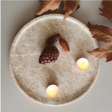 Ege Gross Doğal Mermer Tepsi Sunumluk