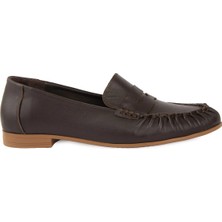 Pegia Deri Dikiş Detaylı Loafer DG6108