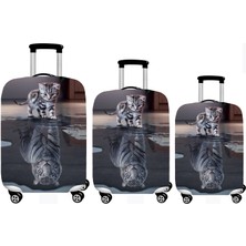 Smart Travel 3lü Set Büyük Orta Kabin Boy Valiz Bavul Koruyucu Kılıfı