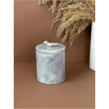 Ege Gross Dekoratif Gri Mermer Pamukluk /mermer Kapalı Kutu/ Mermer Kavanoz /mermer Baharatlık