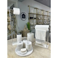 Ege Gross Mermer Banyo Seti- 9 Parça -Mermer Banyo Seti