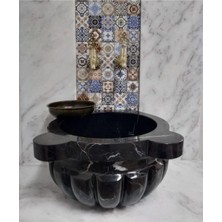 Ege Gross Sıyah Mermer Kavun Dılım Kurna