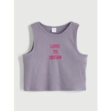 Lc Waikiki Yeni Sezon Bisiklet Yaka Kız Çocuk Pijama Üst