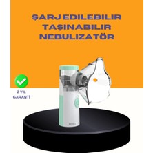 Femina Trendy Kompakt Boy Şarjlı Taşınabilir Nebulizatör Cihazı