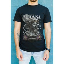 Velmora Fashion Unisex Oversize 24/1 Penye Dtf Baskılı Tişört - DTF79