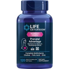Life Extension Prenatal Advantage 120 Easy-To-Swallow Softgels