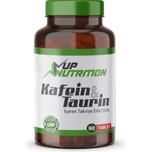 Up Nutrition Caffeine Plus Kafein Taurine Güç ve Performans 90 Tablet 90 Servis
