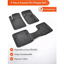 Renault Clio Uyumlu 3D Havuzlu Paspas Takımı 5 Parça