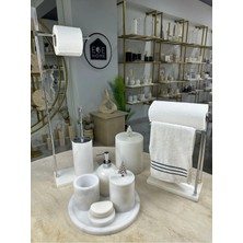 Ege Gross Mermer Banyo Seti- 9 Parça -Mermer Banyo Seti