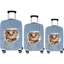 Smart Travel 3lü Set Büyük Orta Kabin Boy Valiz Bavul Koruyucu Kılıfı