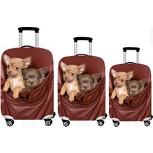 Smart Travel 3lü Set Büyük Orta Kabin Boy Valiz Bavul Koruyucu Kılıfı