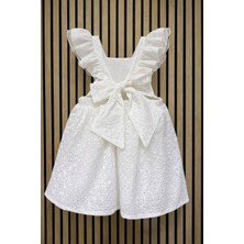 NerKids Kız Çocuk Yıldız Çantalı Elbise