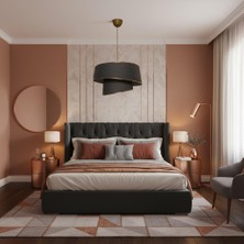 Elizim Home Lighting Pasta 2 Katlı Abajur Sarkıt Avize