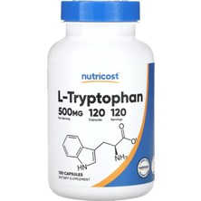 Nutricost (Özelsporcugıdaların'dan !!) L-Tryptophan, 500 Mg, 120 Capsul.38.