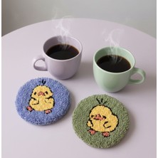 My Balli Store Sevimli Ördekler Bardak Altlıkları 2’li