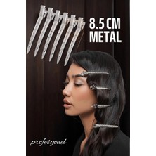Creatividad Solutions Saç Klipsi Metal Toka Profesyonel 6 Adet  721372