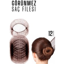 Creatividad Solutions Kahve Saç Filesi Görünmez 12 Adet 720099