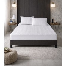 Goldroom Home Goldroom Sıvı Geçirmez Kapitoneli Fitted Alez Yatak Koruyucu