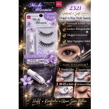 Miche Bloomin’ Pure 2321 Doğal & Hafif Takma Kirpik – Mini Yapıştırıcılı