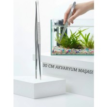 Creatividad Solutions Uzun 30 cm Çelik Cımbız - Akvaryum Maşas  719807