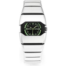 Goldwatches Cyberpunk Vintage Erkek Kol Saati - Analog Retro Tasarım - Gümüş ve Siyah Renk, Su Geçirmez