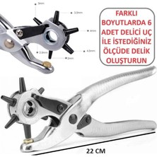 Skygo Metal Kemer Delme Pensesi Delici Delik Açma Çıt Çıt Pense Deri Çanta Kıyafet Delik Açıcı Makinası