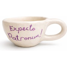 Cogo Seramik El Yapımı Seramik Kupa | Expecto Patronum & 9¾ Tasarım | Büyü Temalı Özel Kahve Fincanı – Cogo Seramic