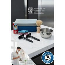 Creatividad Solutions Geleneksel Tıraş Seti - 10 Parça Tıraş Kutulu Set 722752