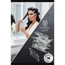 Creatividad Solutions Premium Perma Bigudi Lastikleri | Saçına Şekil Veren Esneklik 36 Adet 721259