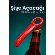 Creatividad Solutions Ergonomik Şişe Açacağı - Gazoz, Kola, Bira Kapağı Açıcı  722619
