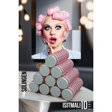 Creatividad Solutions Isıtmalı Sulu Bigudi 2.5 cm 10 Adet Solingen Professional 719838